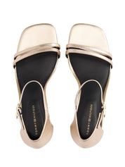Sandali tacco Dorato Tommy Hilfiger