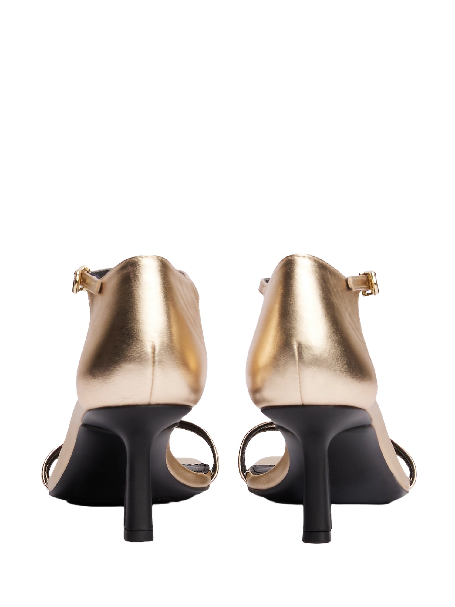 Sandali tacco Dorato Tommy Hilfiger