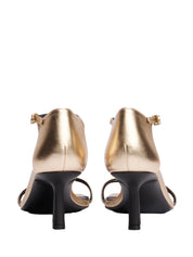 Sandali tacco Dorato Tommy Hilfiger