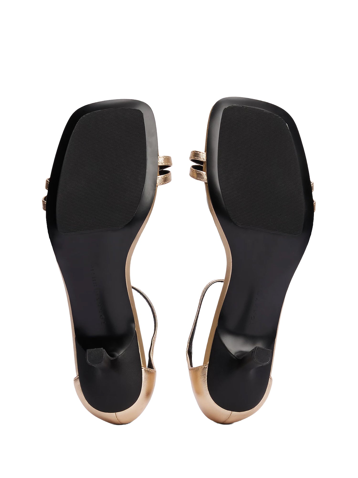 Sandali tacco Dorato Tommy Hilfiger