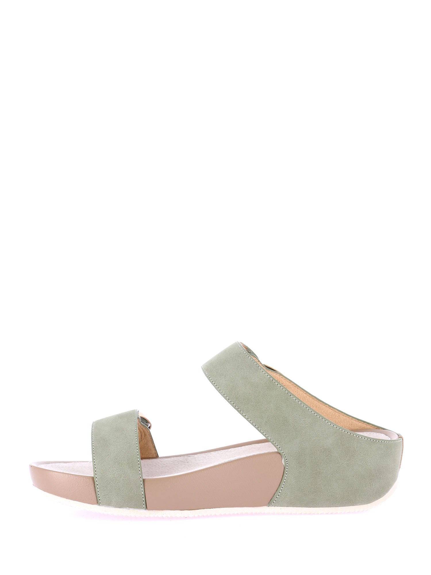 Sandali zeppa Verde Grunland