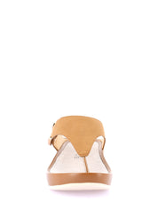 Sandali zeppa Marrone Grunland