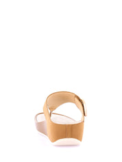 Sandali zeppa Marrone Grunland