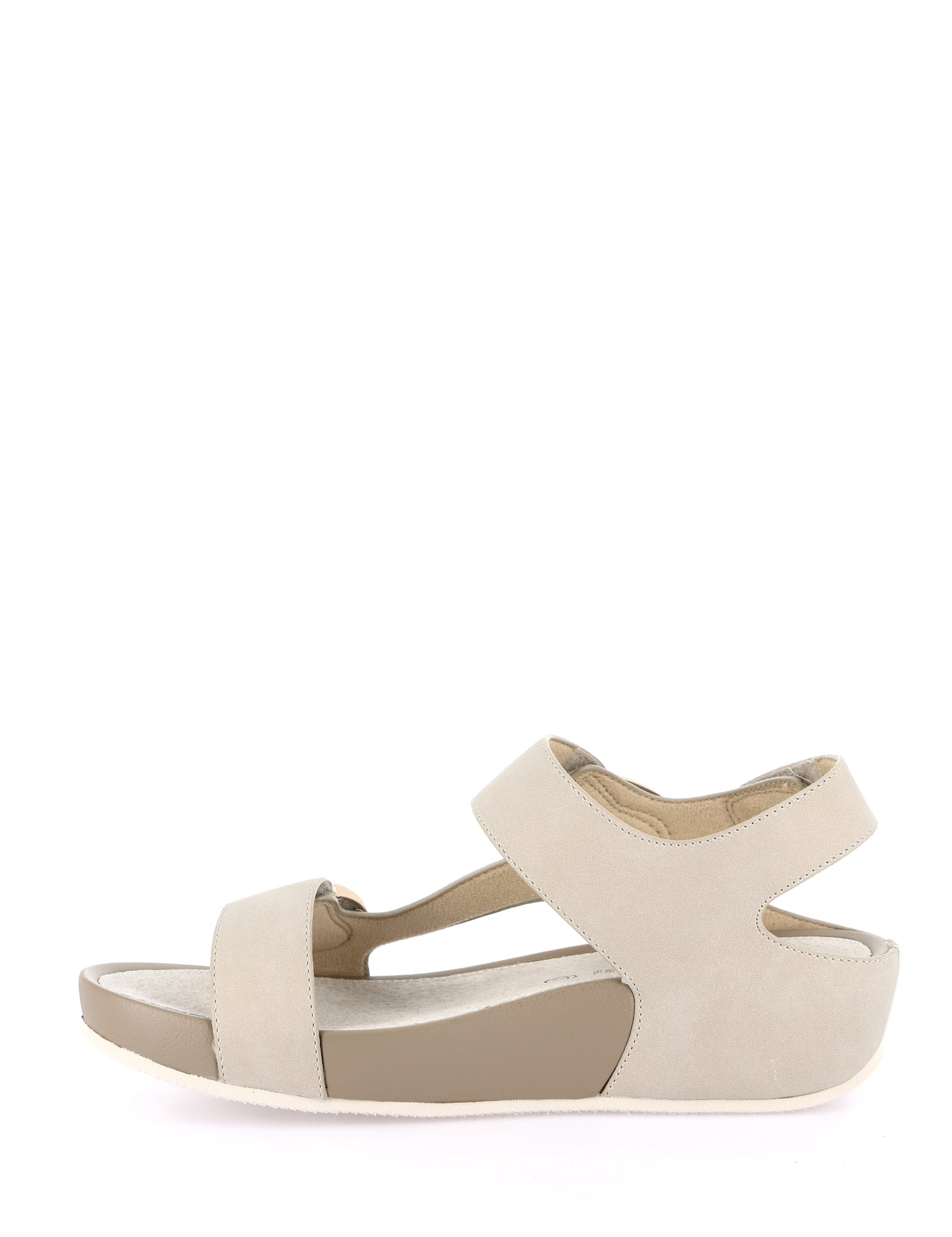 Sandali zeppa Beige Grunland