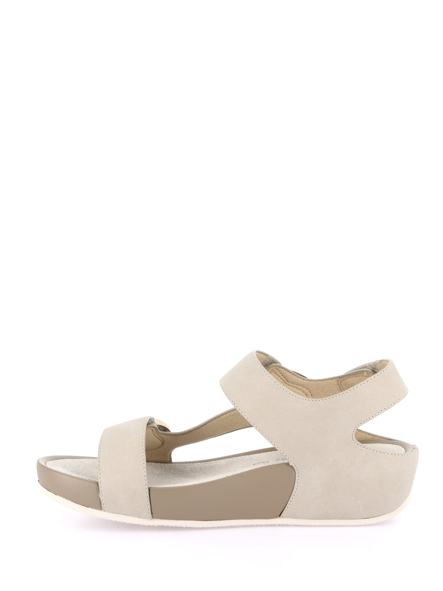 Sandali zeppa Beige Grunland
