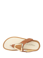 Sandali zeppa Marrone Grunland