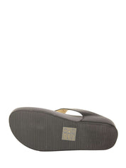 Sandali zeppa Nero Grunland