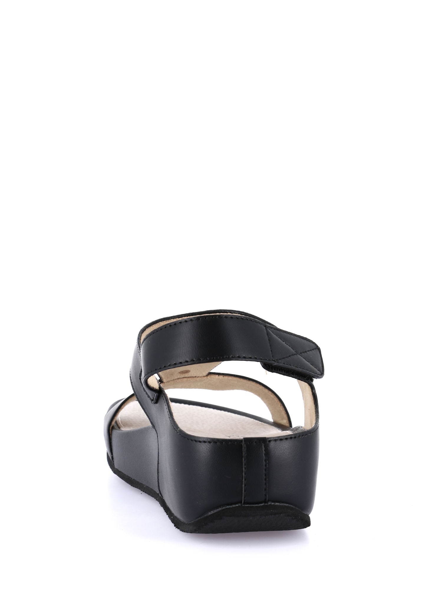 Sandali con strappi Nero Grunland