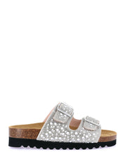 Sandali Argentato Grunland