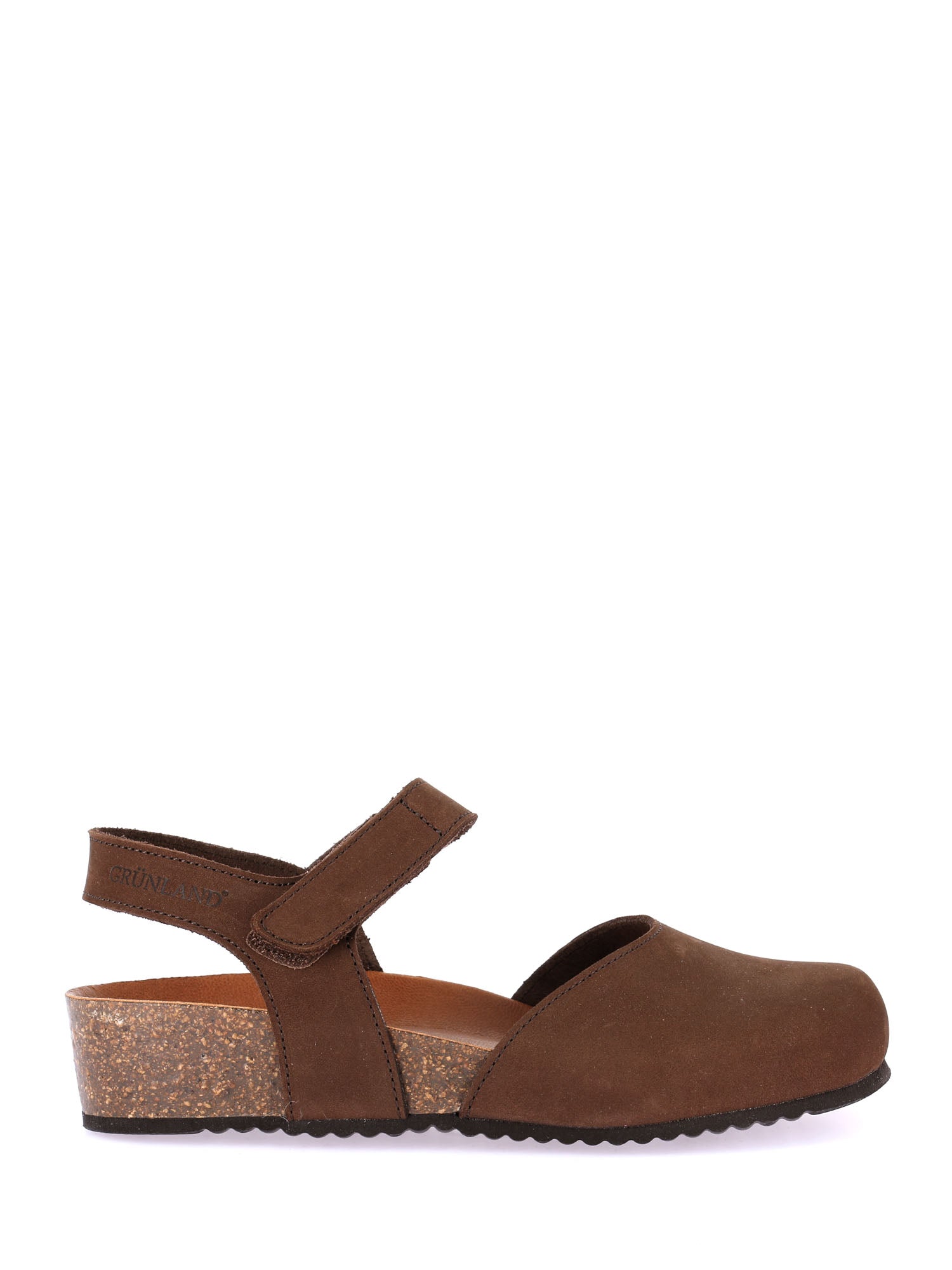 Sandali con strappi Marrone Grunland