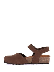 Sandali con strappi Marrone Grunland