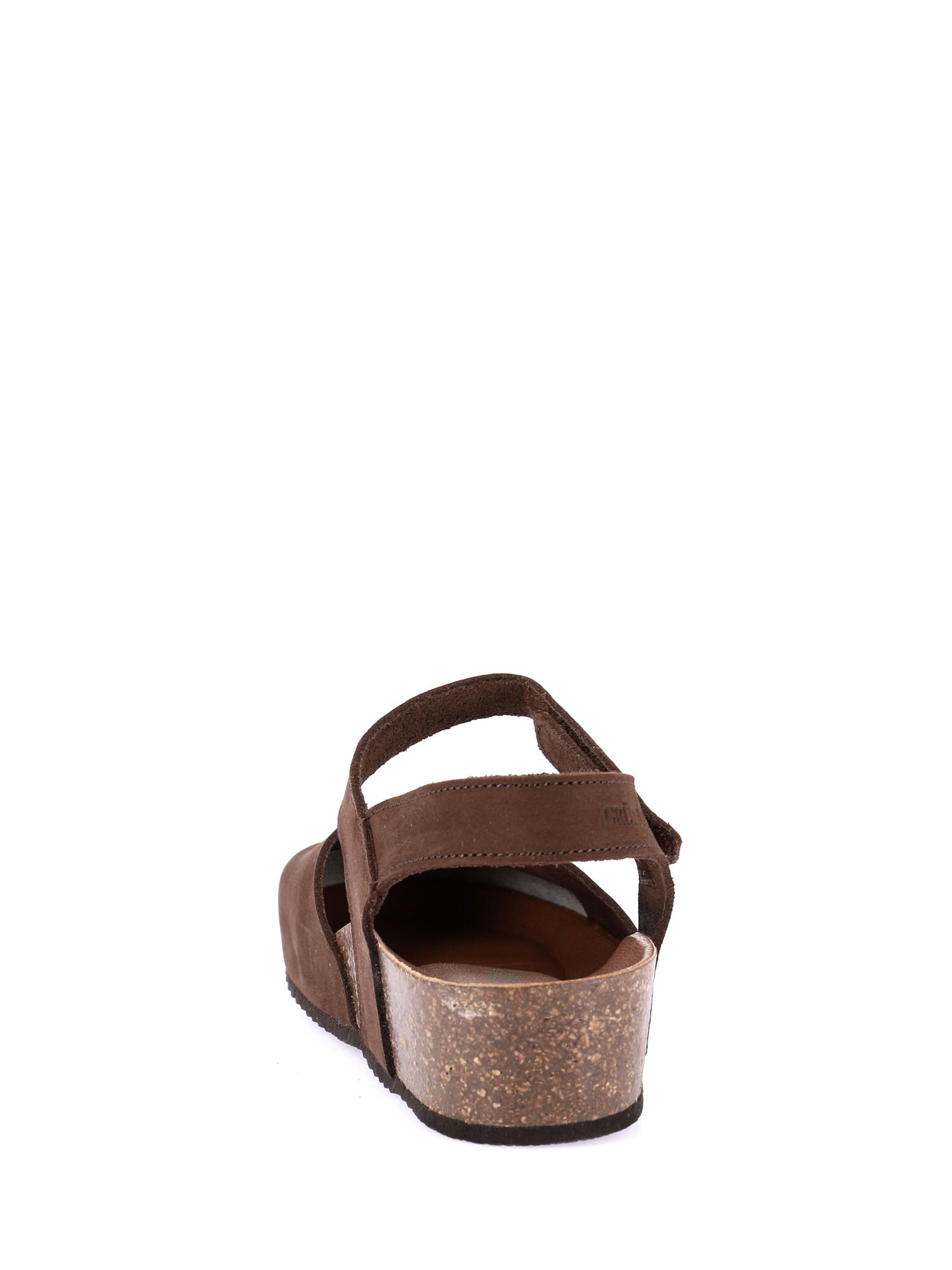 Sandali con strappi Marrone Grunland