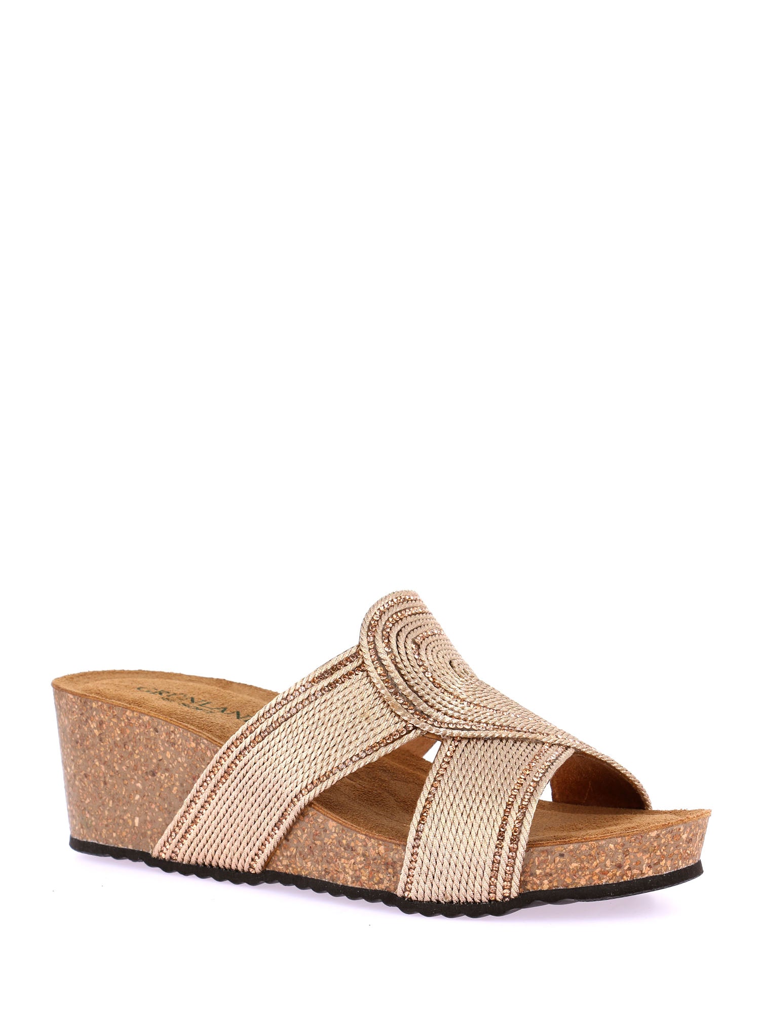 Sandali zeppa Rosa Grunland