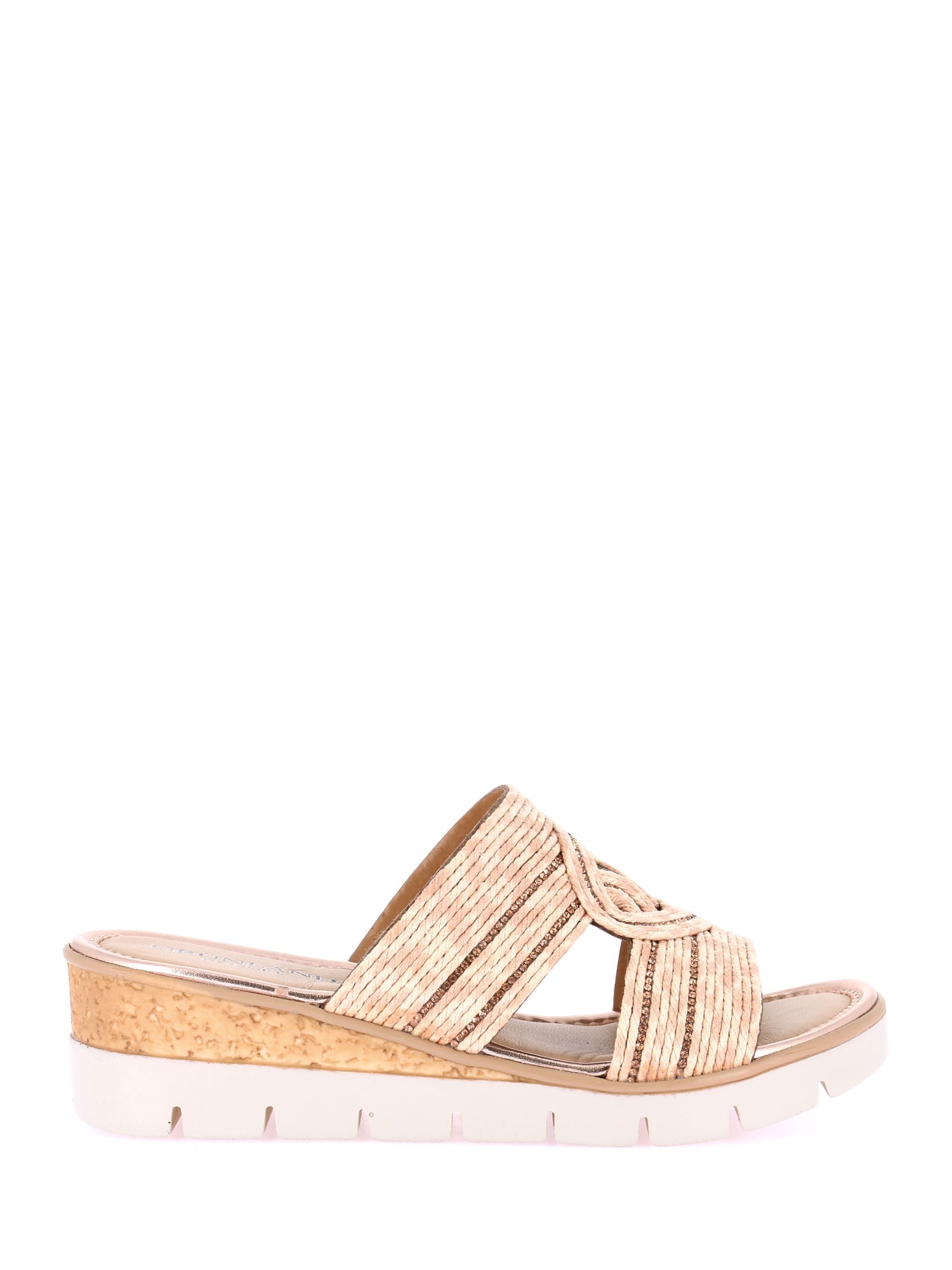 Sandali zeppa Rosa Grunland