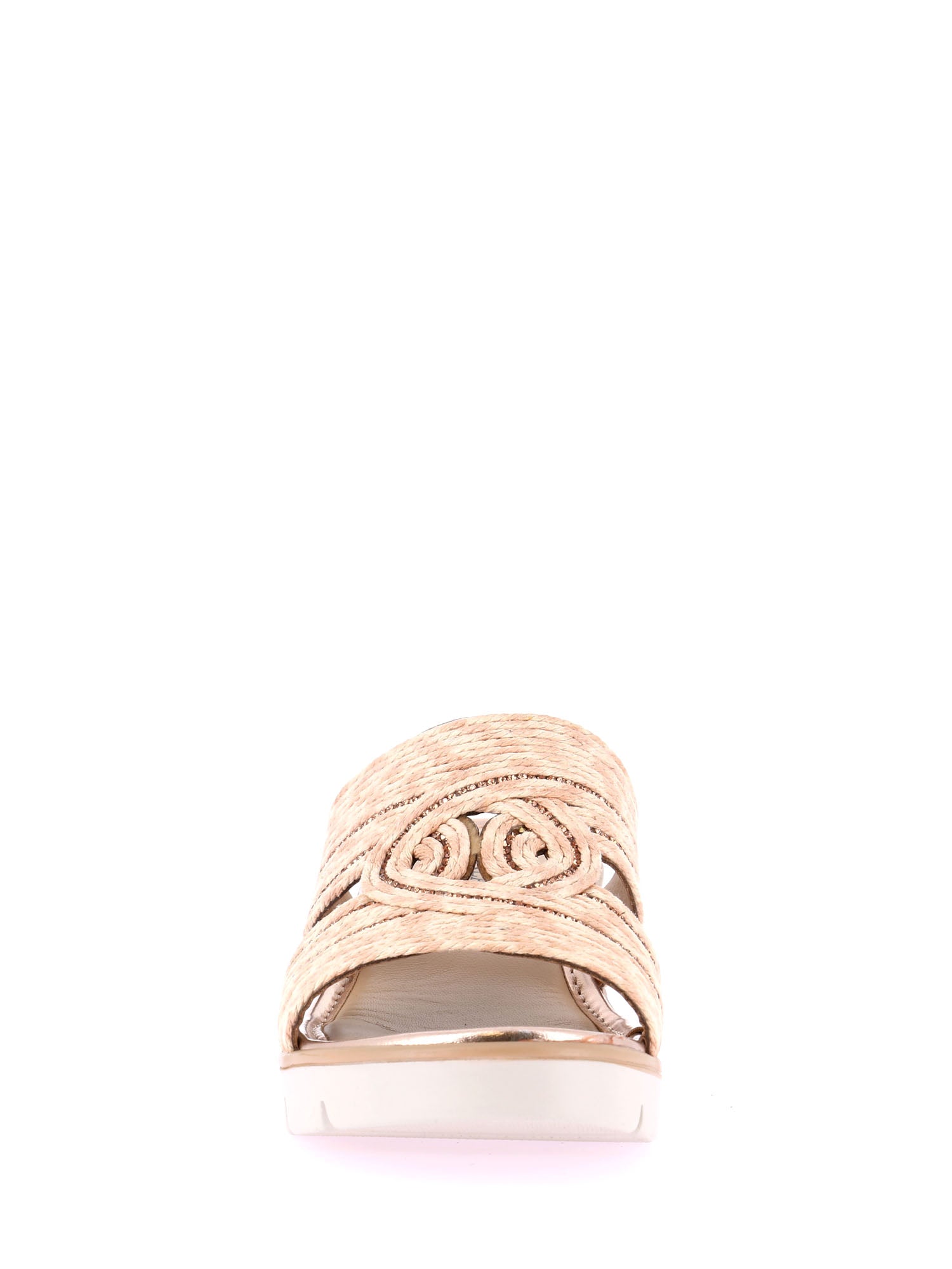 Sandali zeppa Rosa Grunland