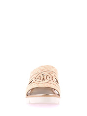 Sandali zeppa Rosa Grunland