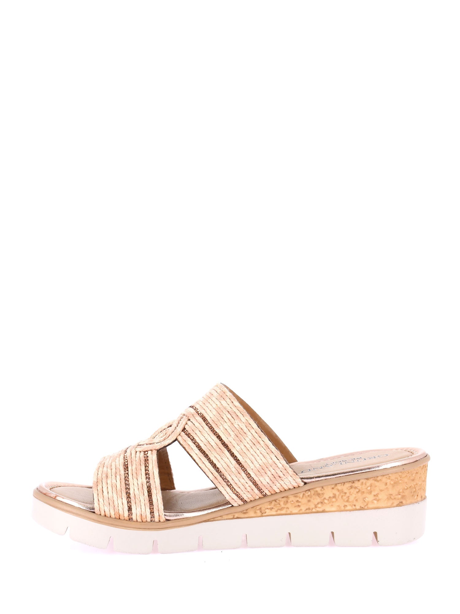 Sandali zeppa Rosa Grunland