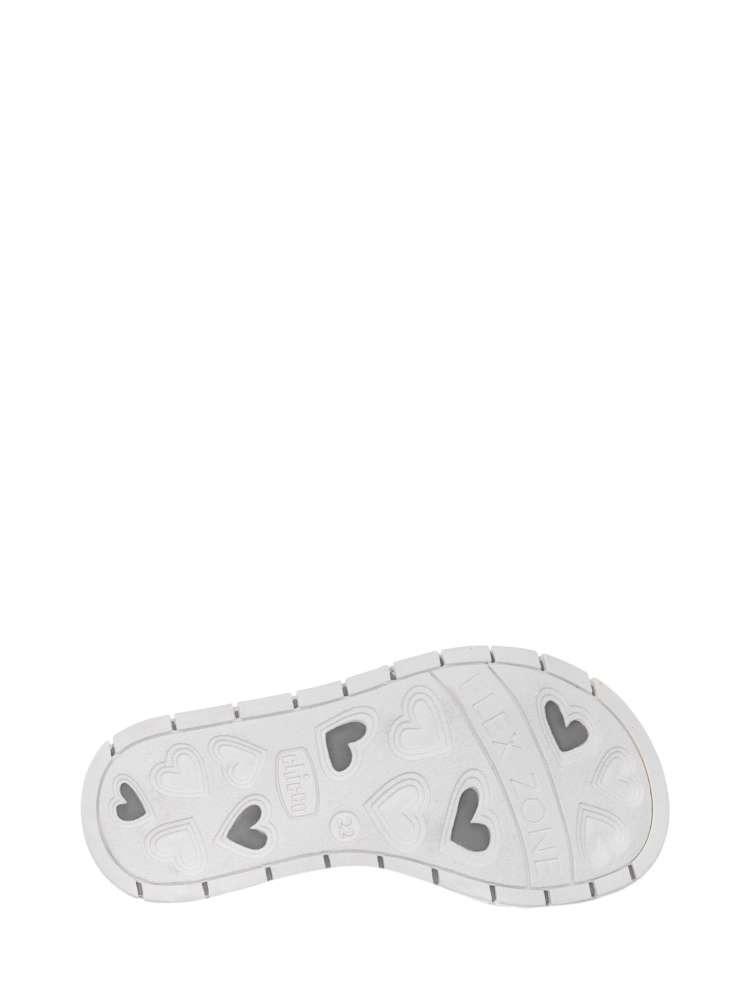 Sandali con strappi Bianco Chicco