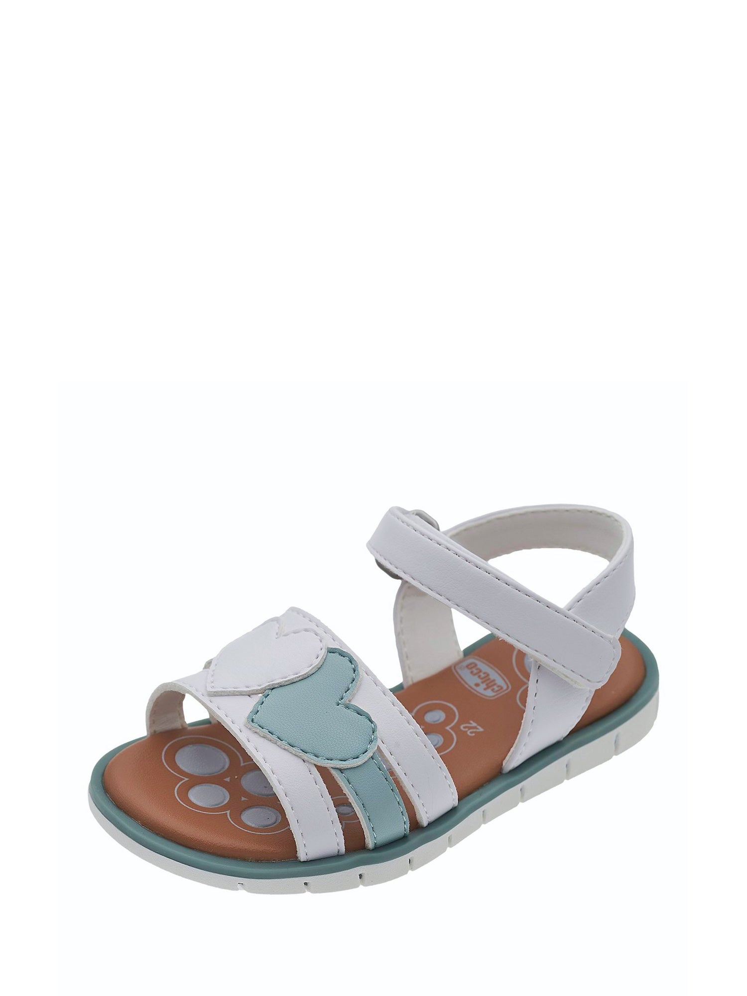 Sandali con strappi Bianco Chicco