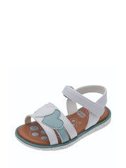 Sandali con strappi Bianco Chicco