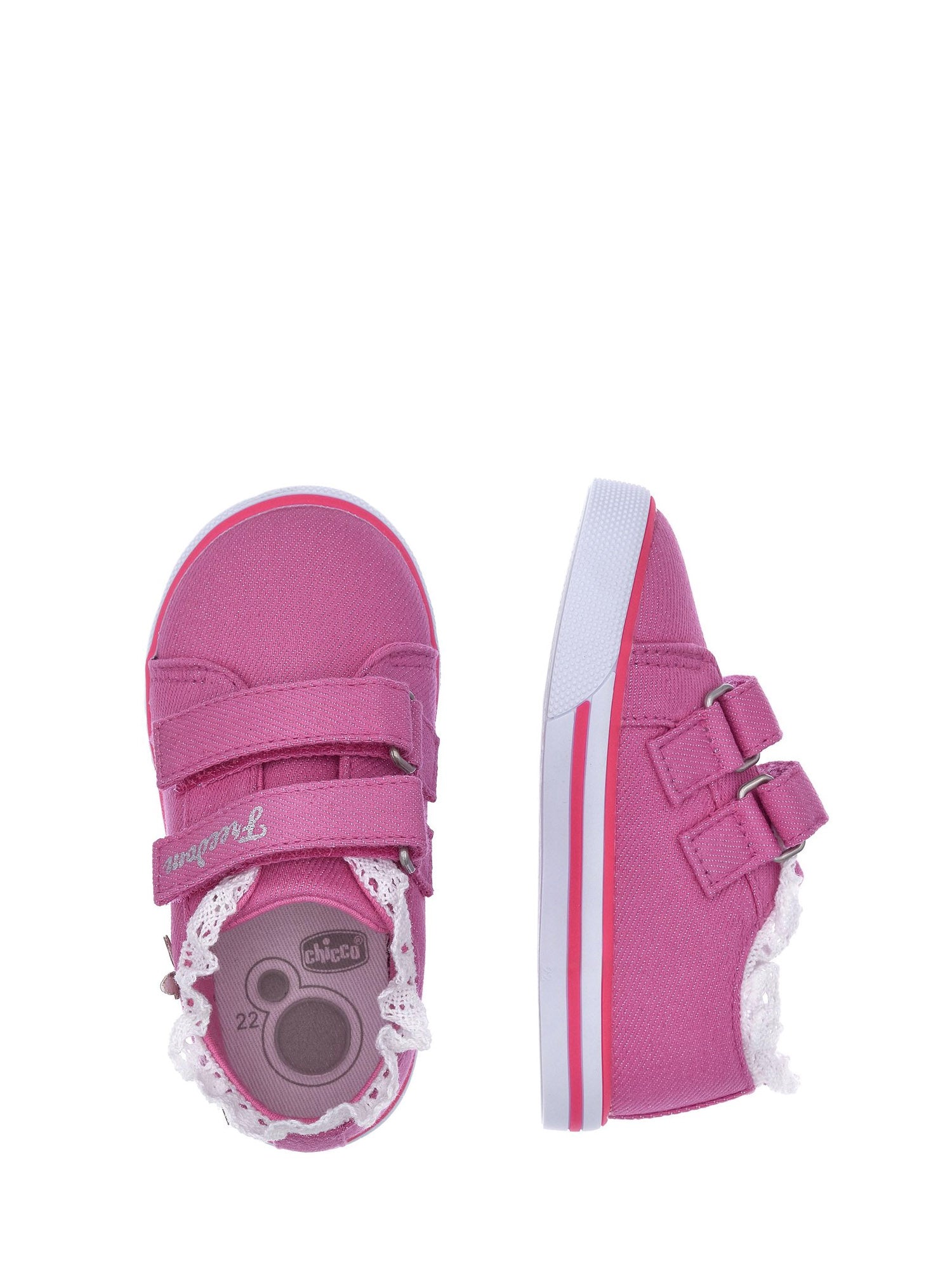 Scarpe con strappi Fucsia Chicco