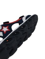 Sandali con strappi Blu Chicco