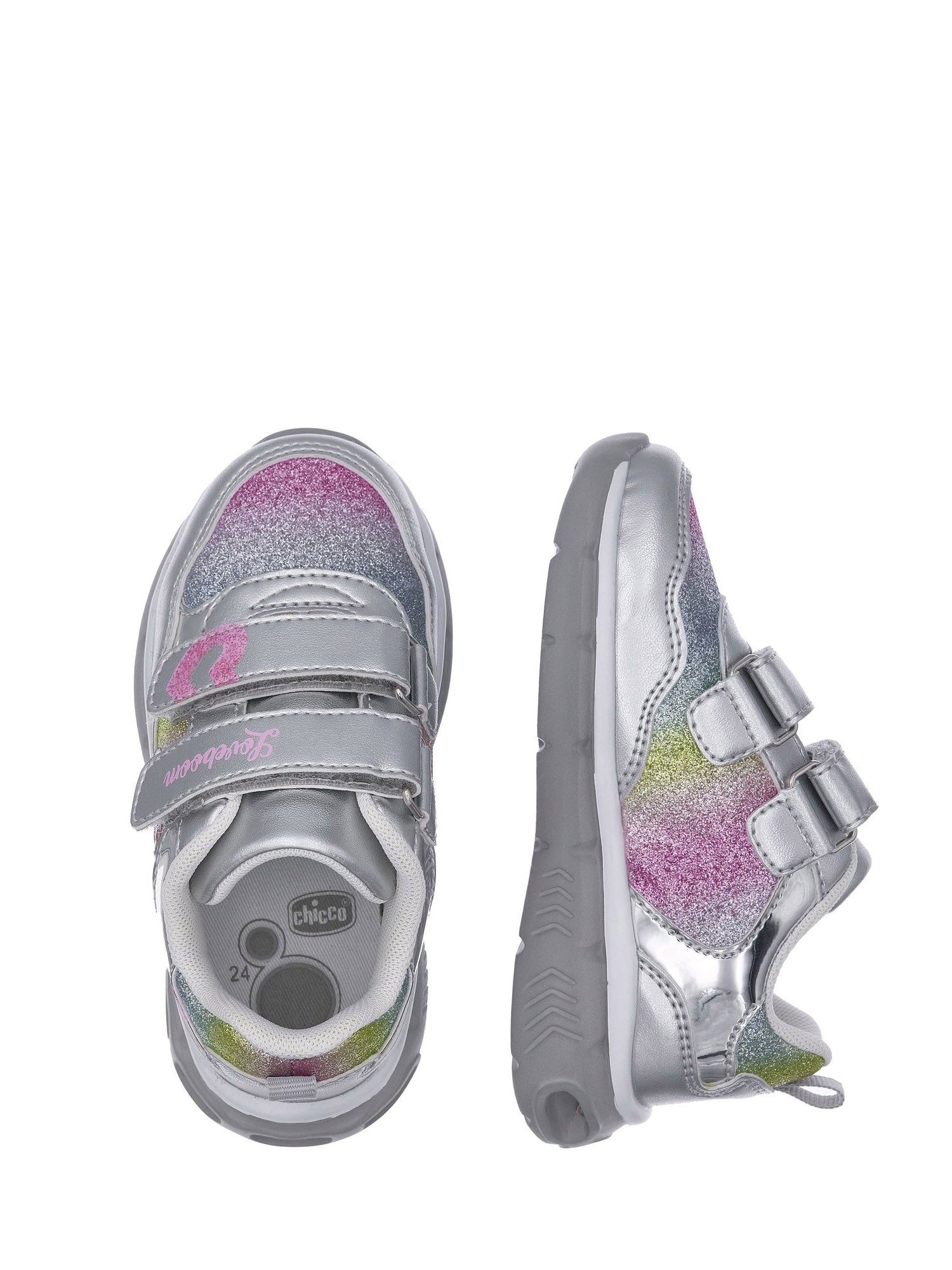 Scarpe con strappi Argento Chicco