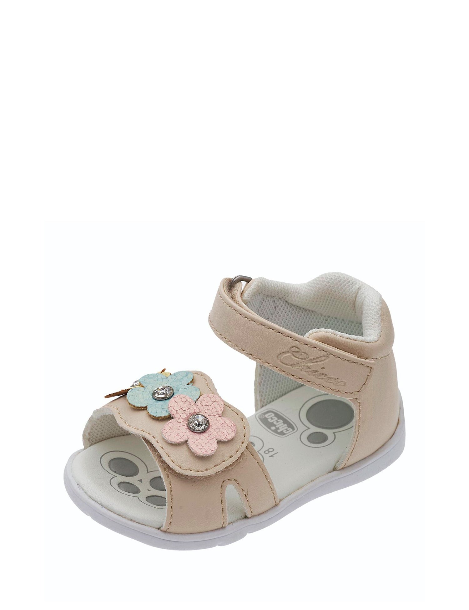 Sandali con strappi Beige Chicco