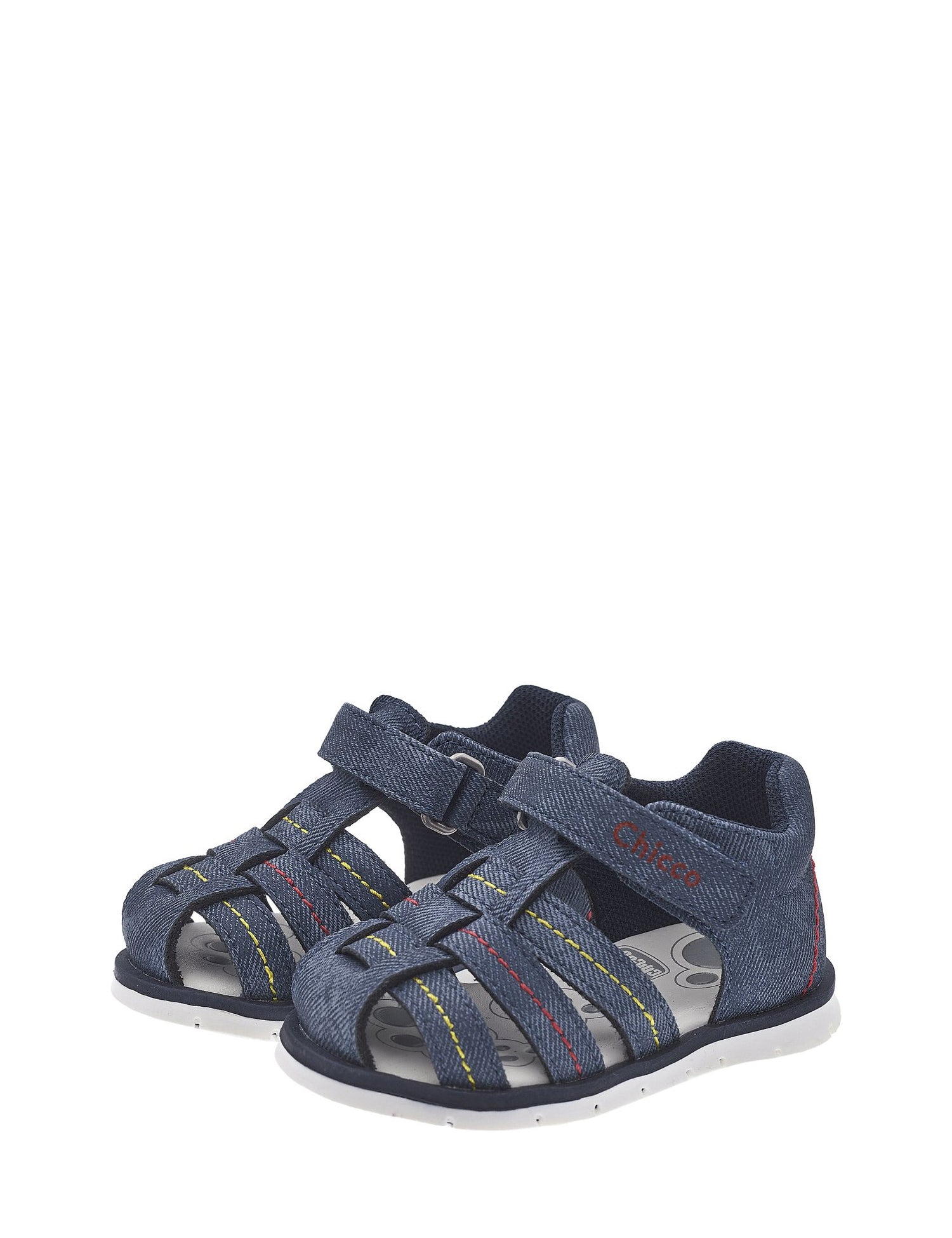 Sandali con strappi Blu Chicco