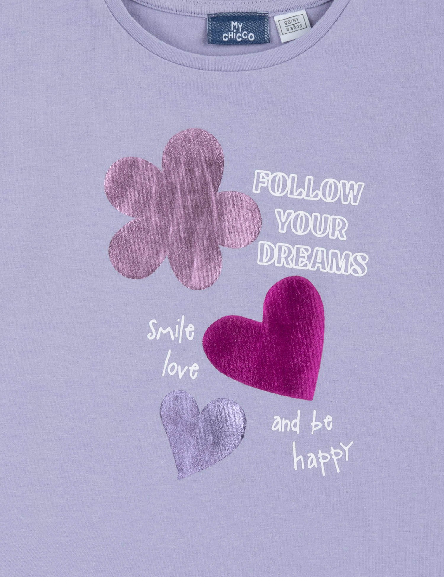 T-shirt Viola Chicco
