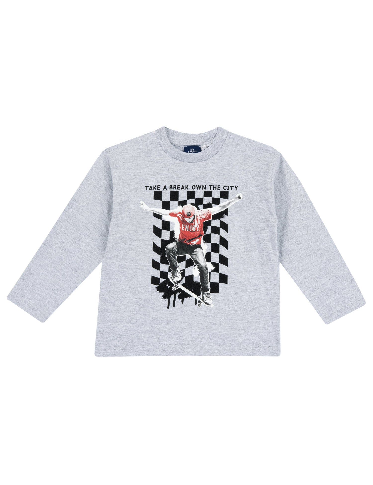 T-shirt Grigio Chicco