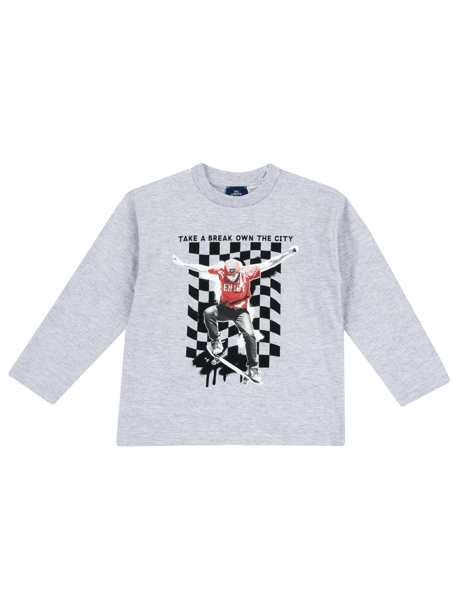 T-shirt Grigio Chicco