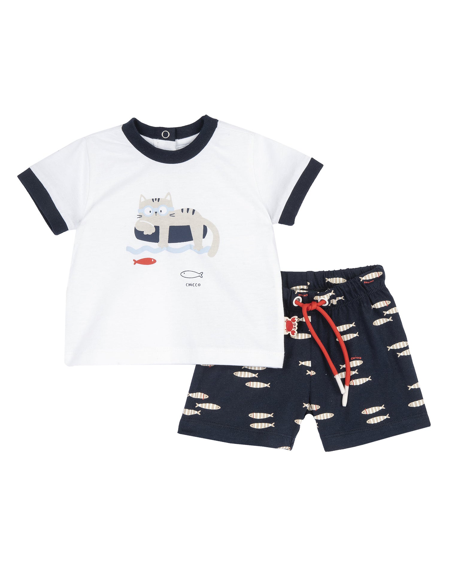 Completi Bianco Blu Chicco