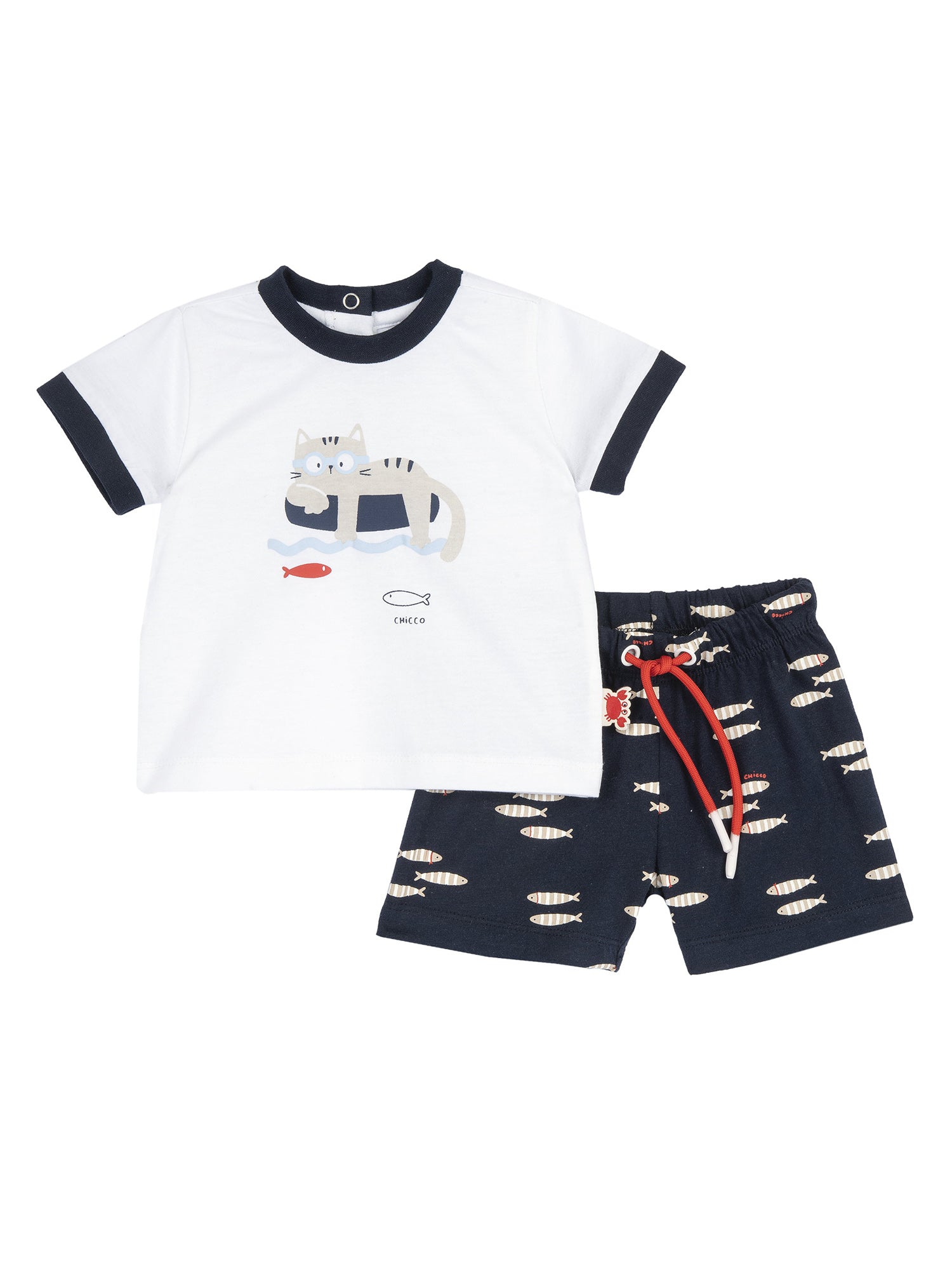 Completi Bianco Blu Chicco