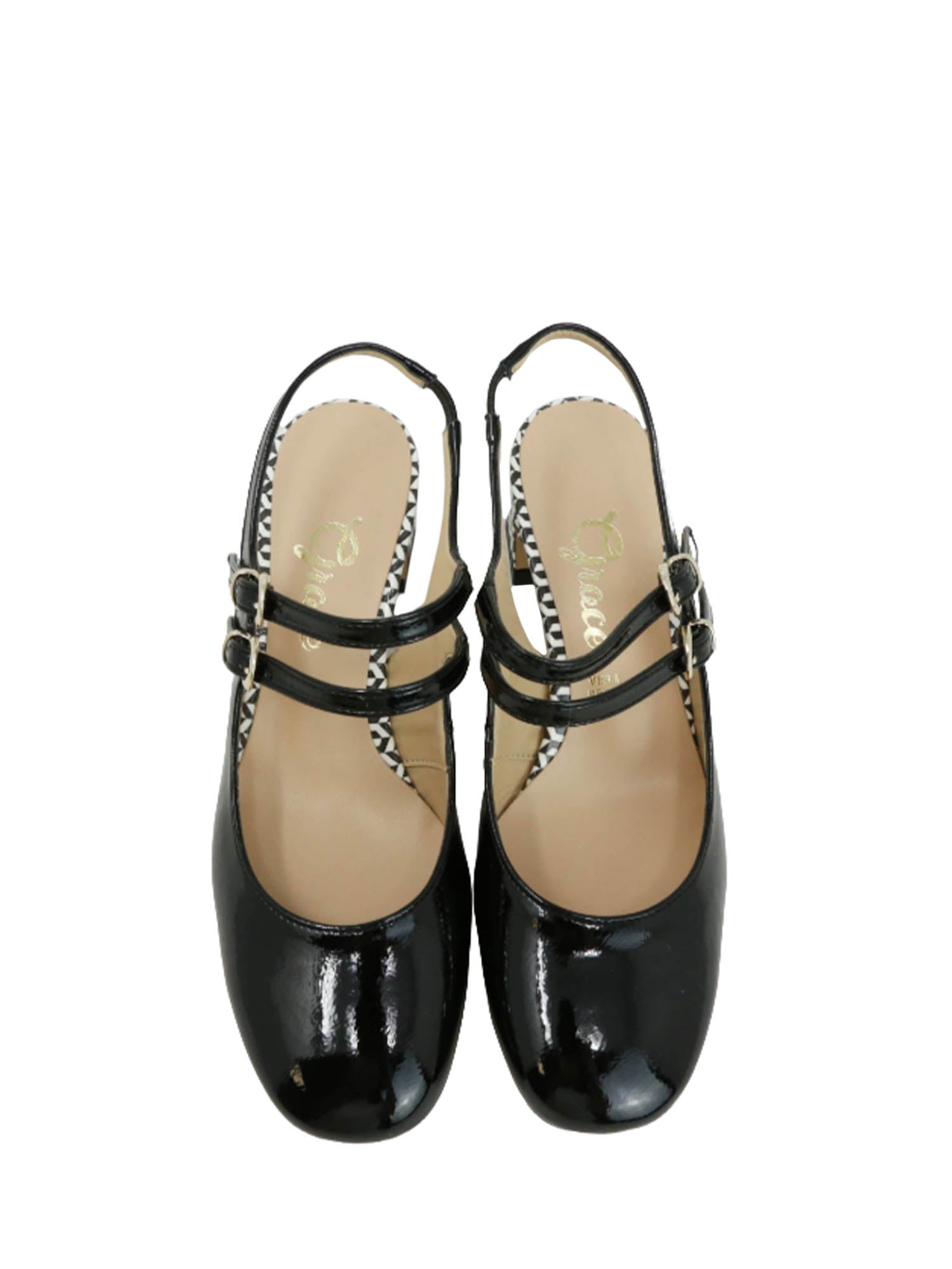 Sandali tacco Nero Grace Shoes
