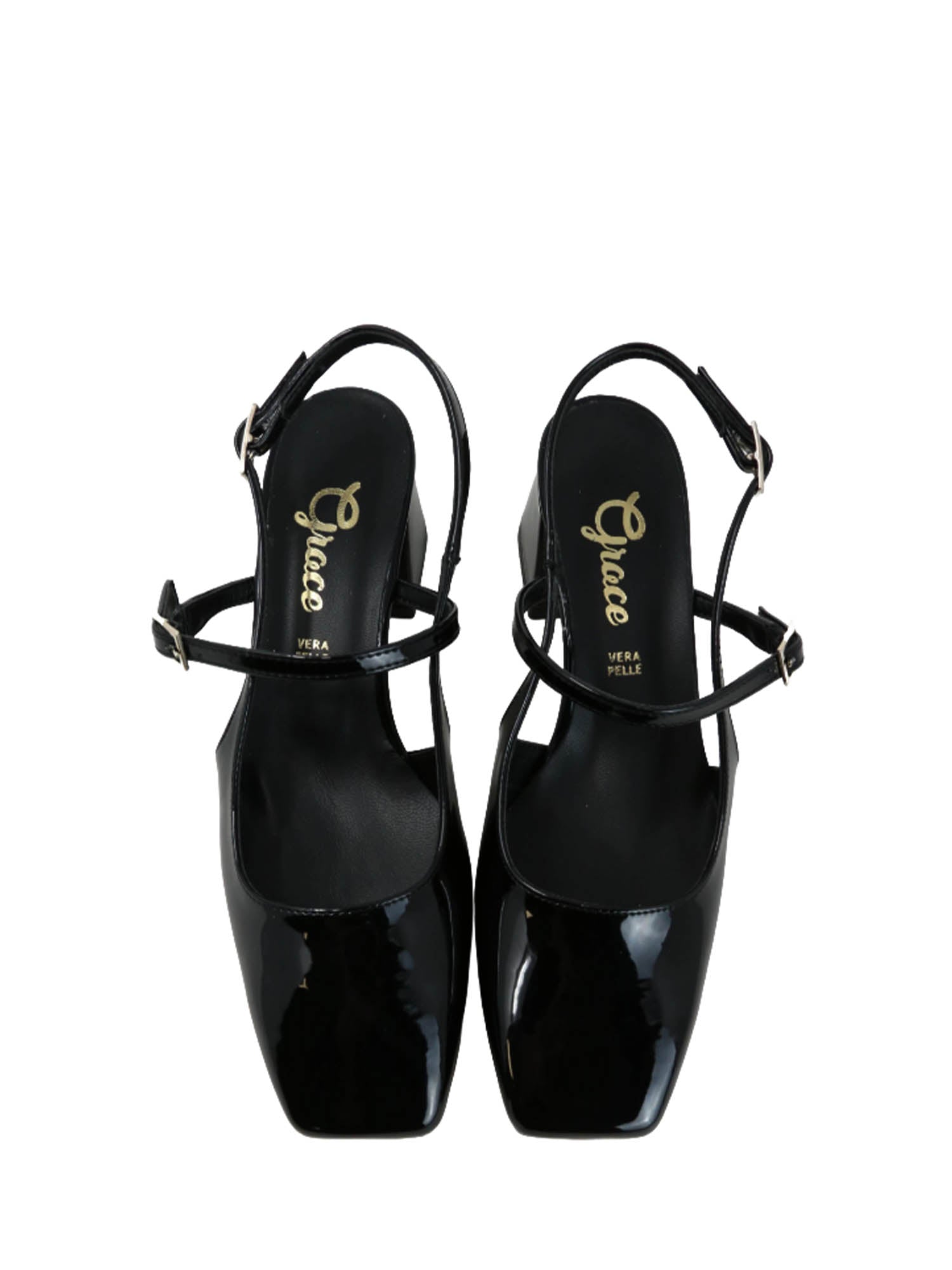 Sandali tacco Nero Grace Shoes