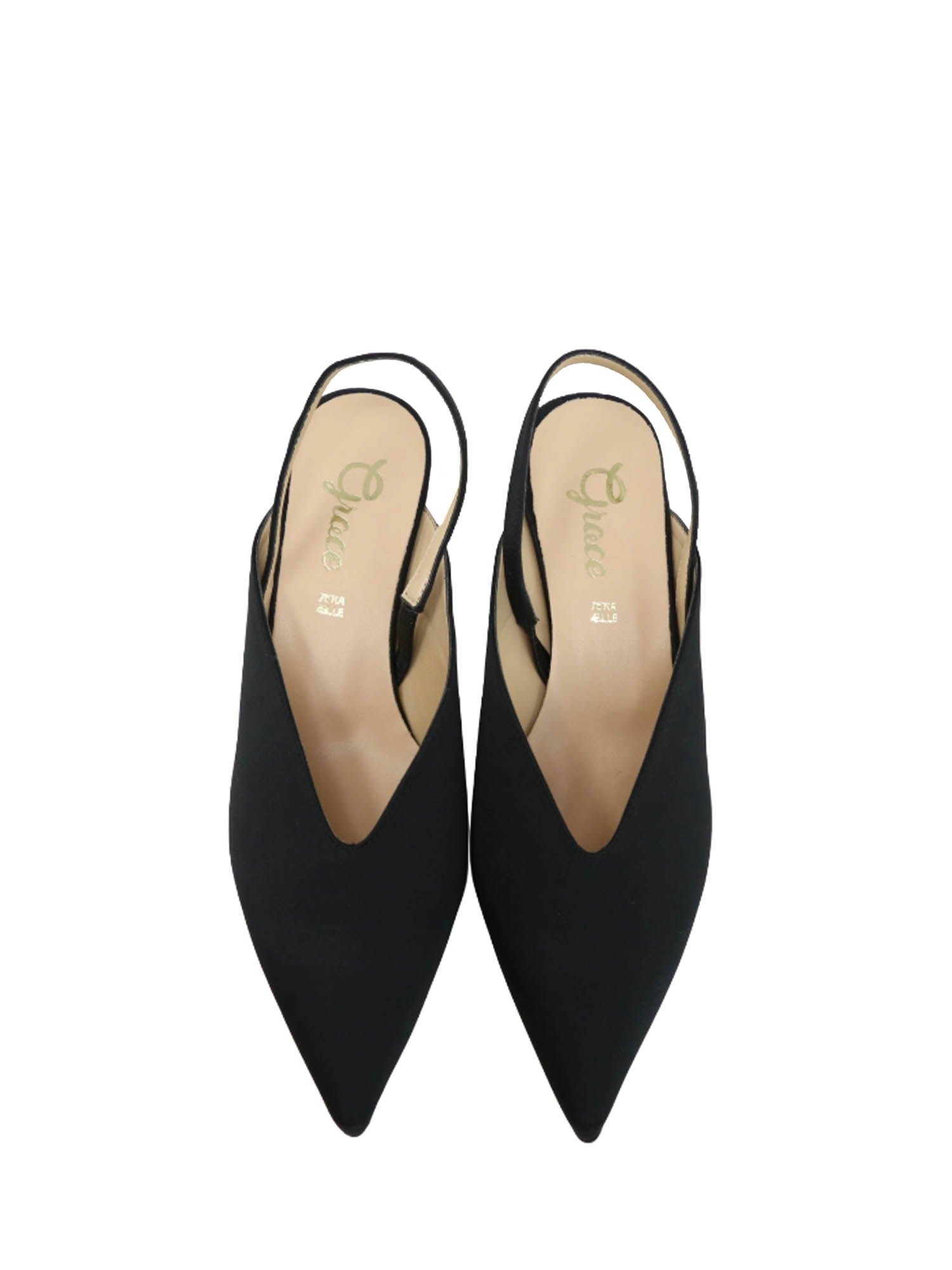 Sandali tacco Nero Grace Shoes