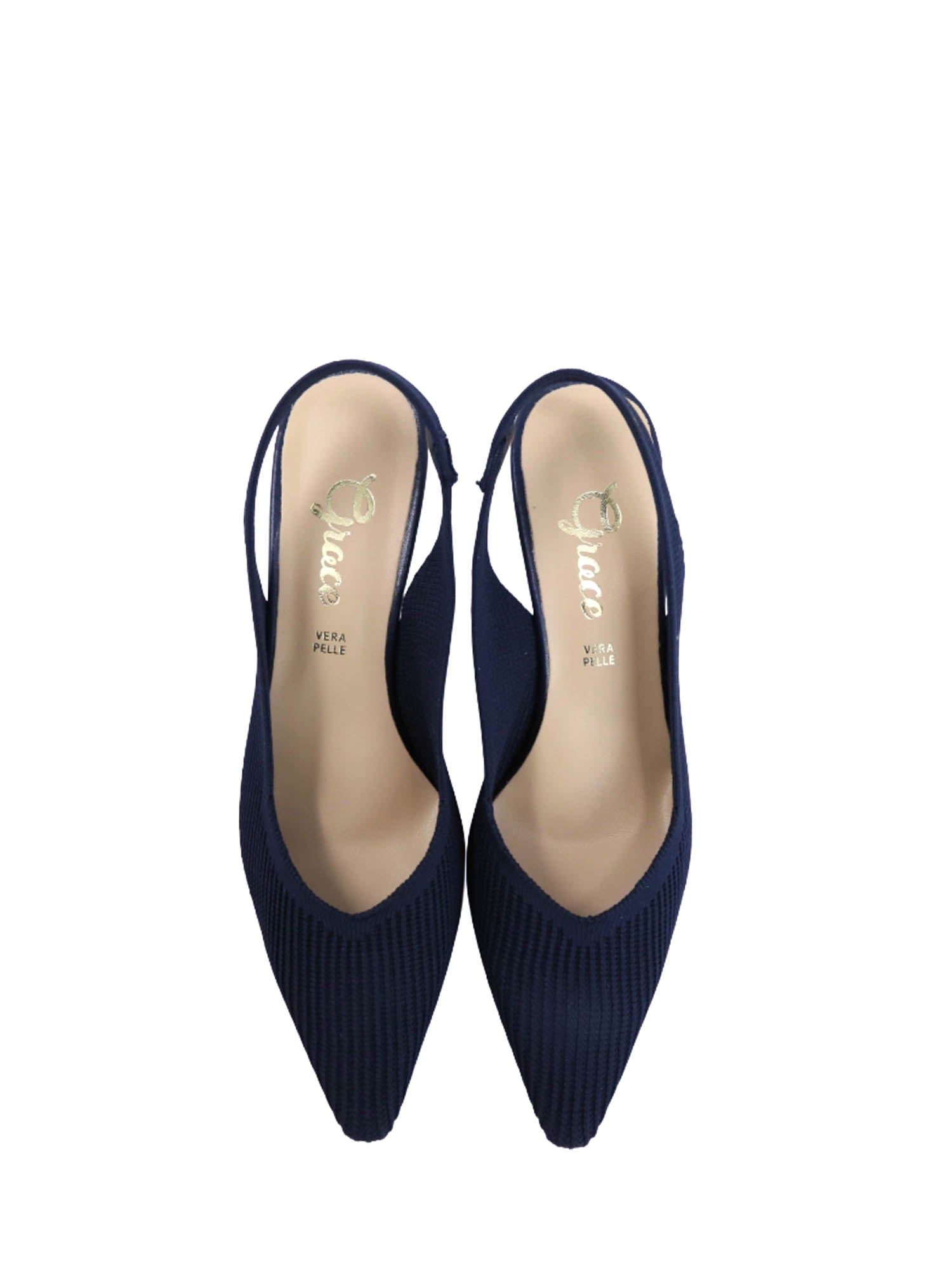 Sandali tacco Blu Grace Shoes