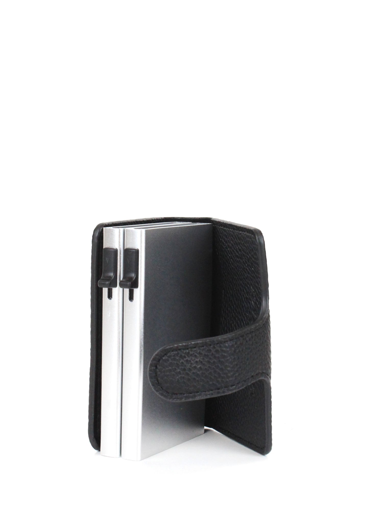 Portafogli Nero Argento Lumberjack