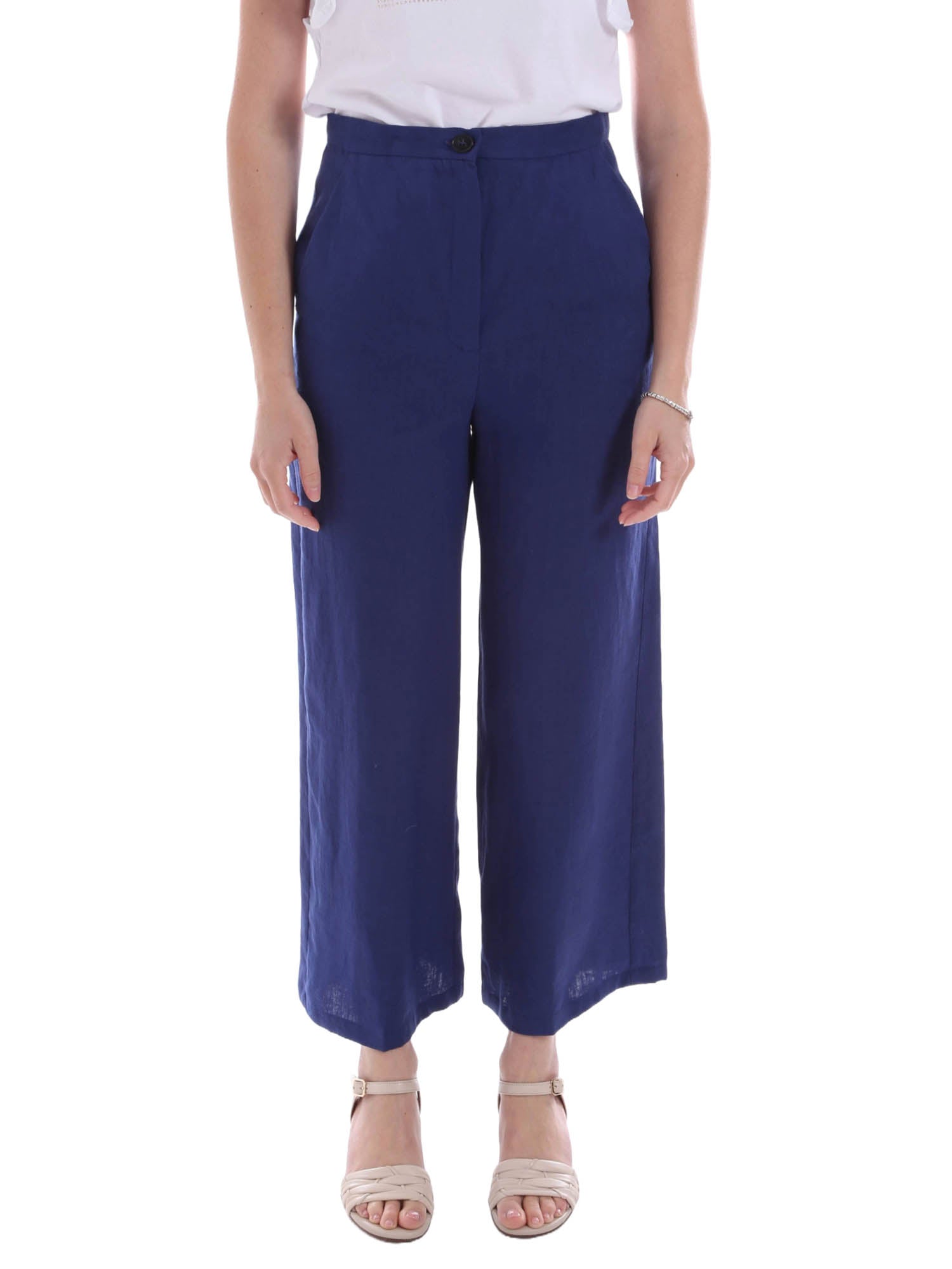 Pantaloni Blu Emme Marella