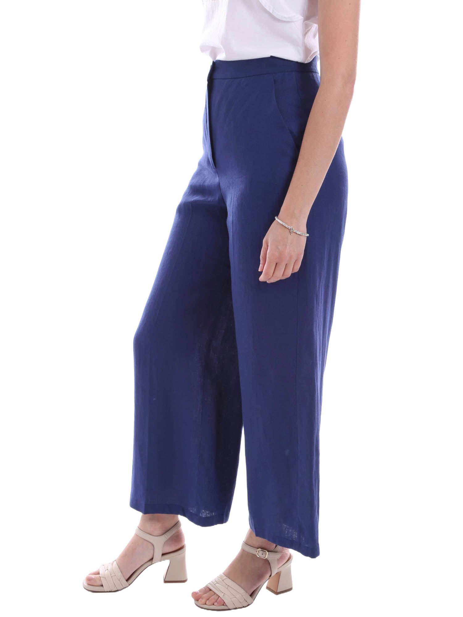 Pantaloni Blu Emme Marella