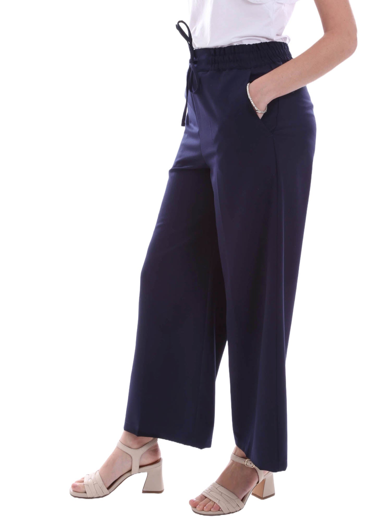 Pantaloni Blu Emme Marella