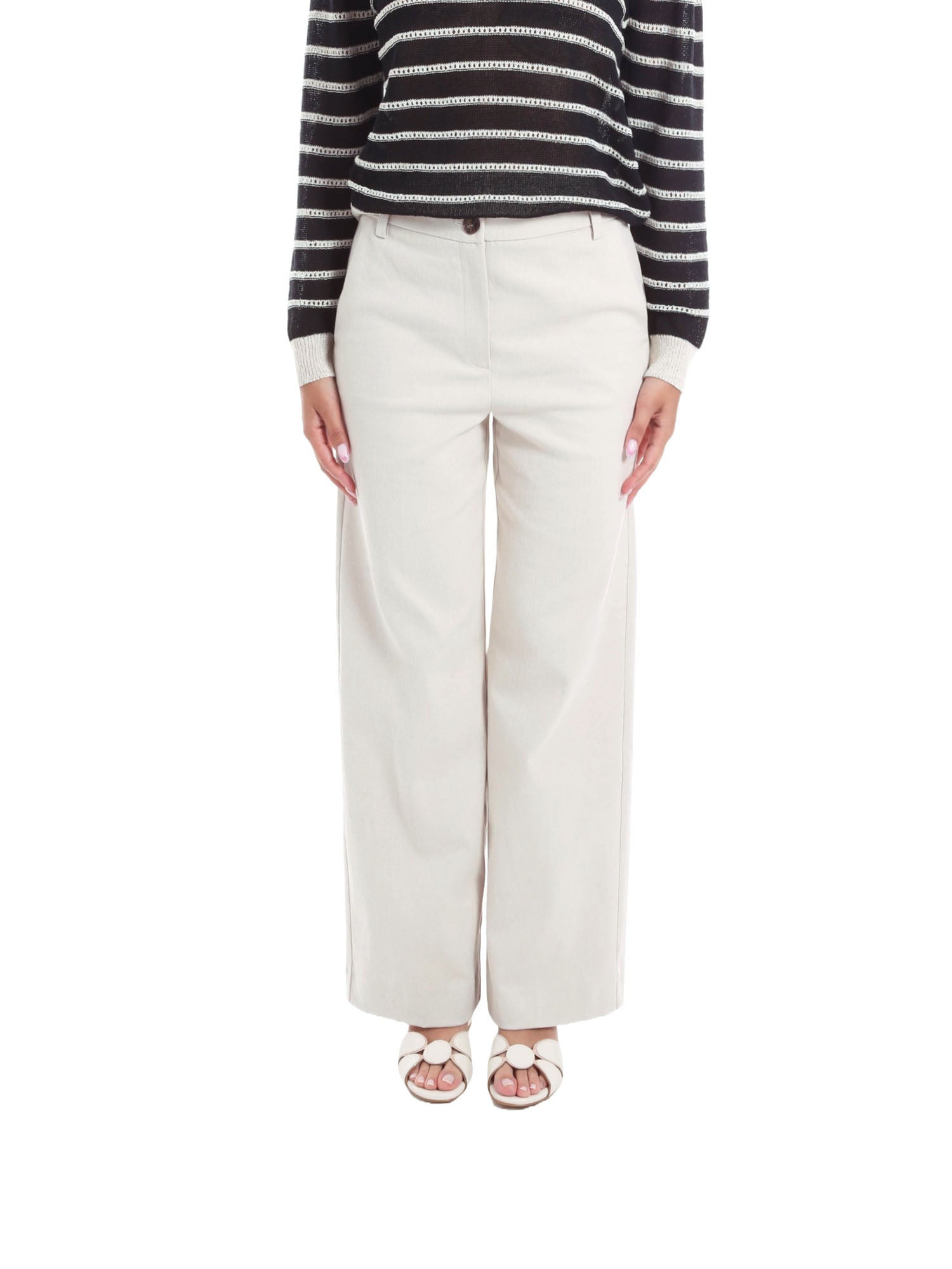 Jeans Avorio Emme Marella