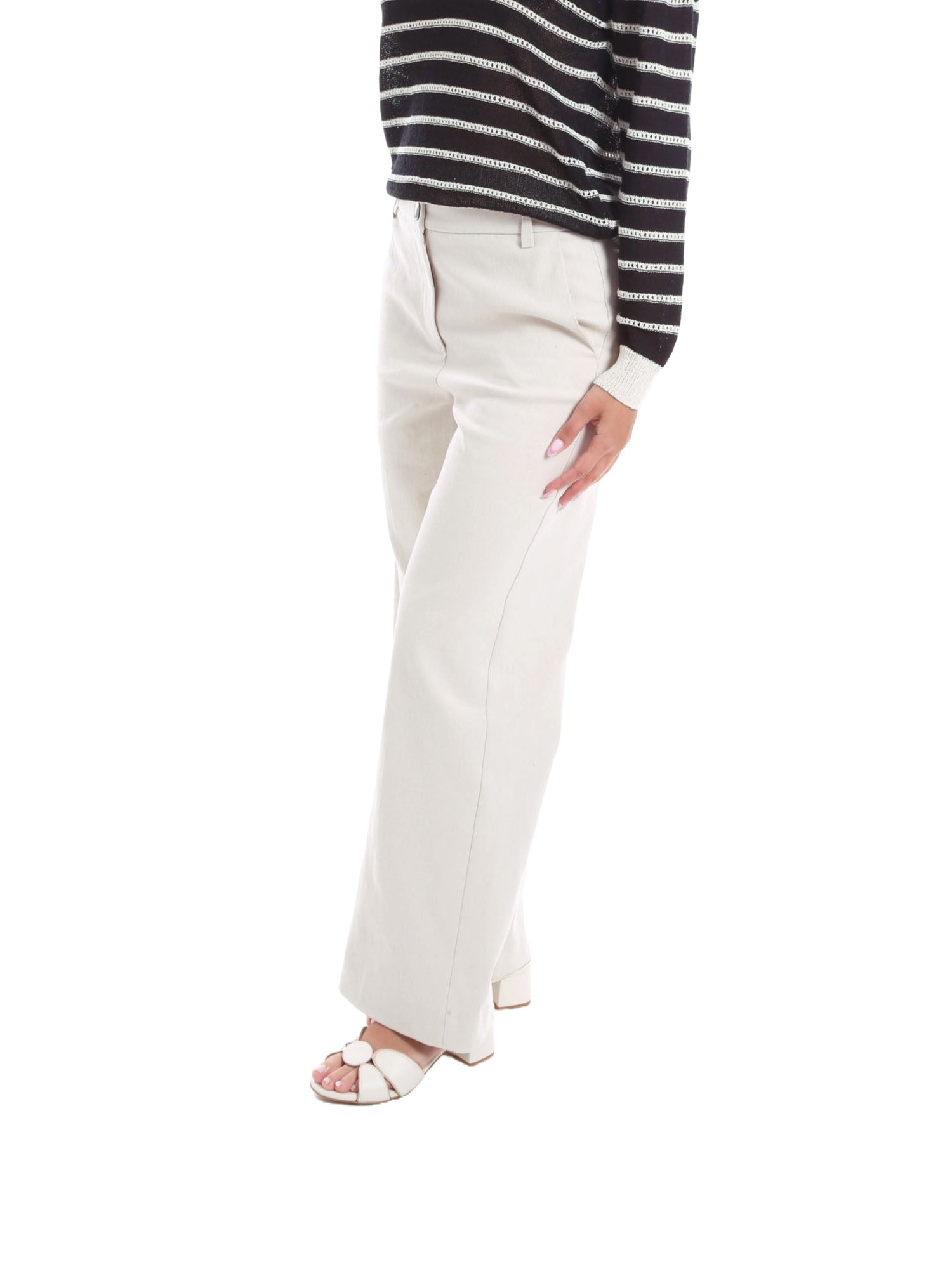 Jeans Avorio Emme Marella