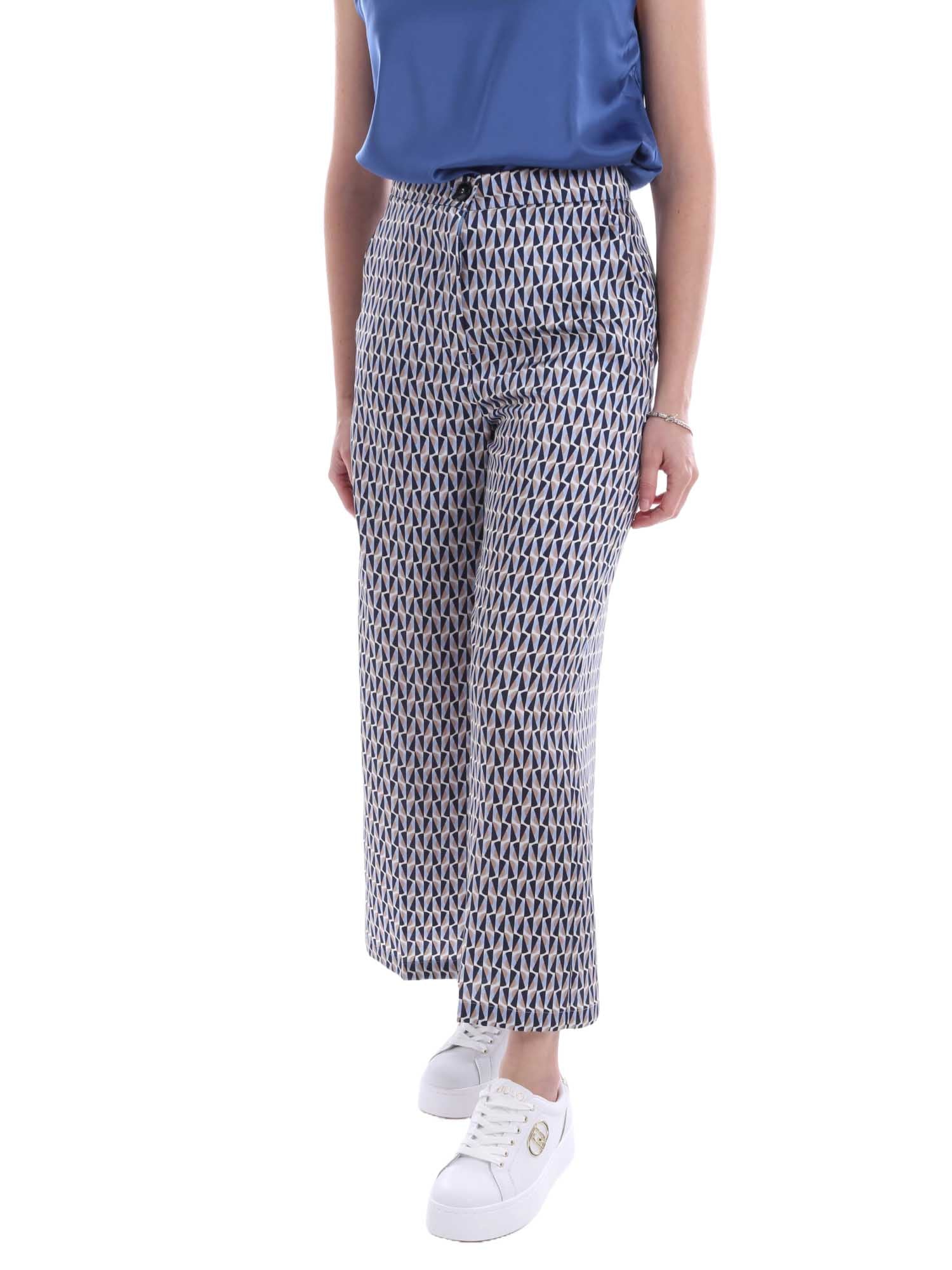 Pantaloni Blu Emme Marella