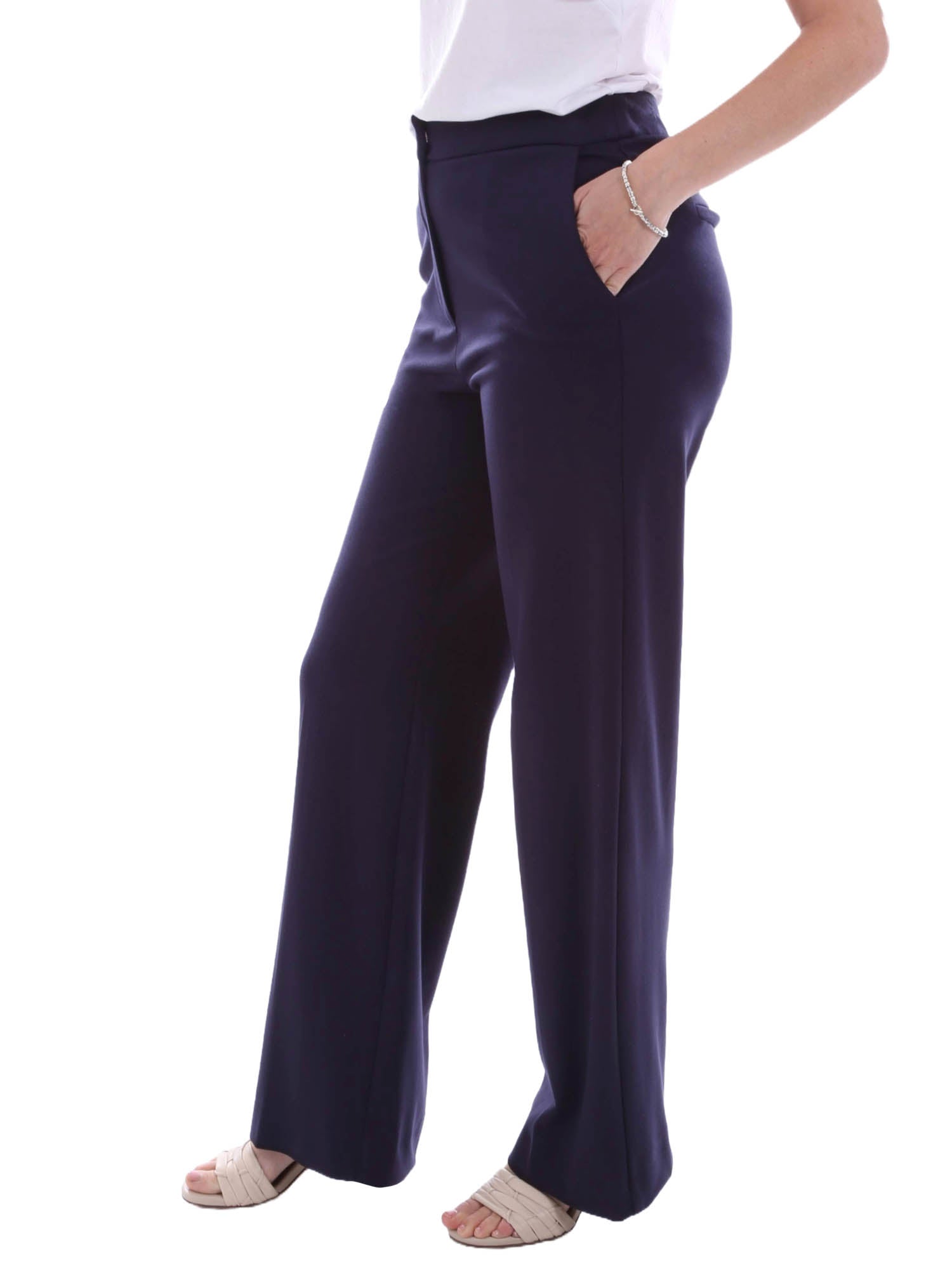 Pantaloni Blu Emme Marella