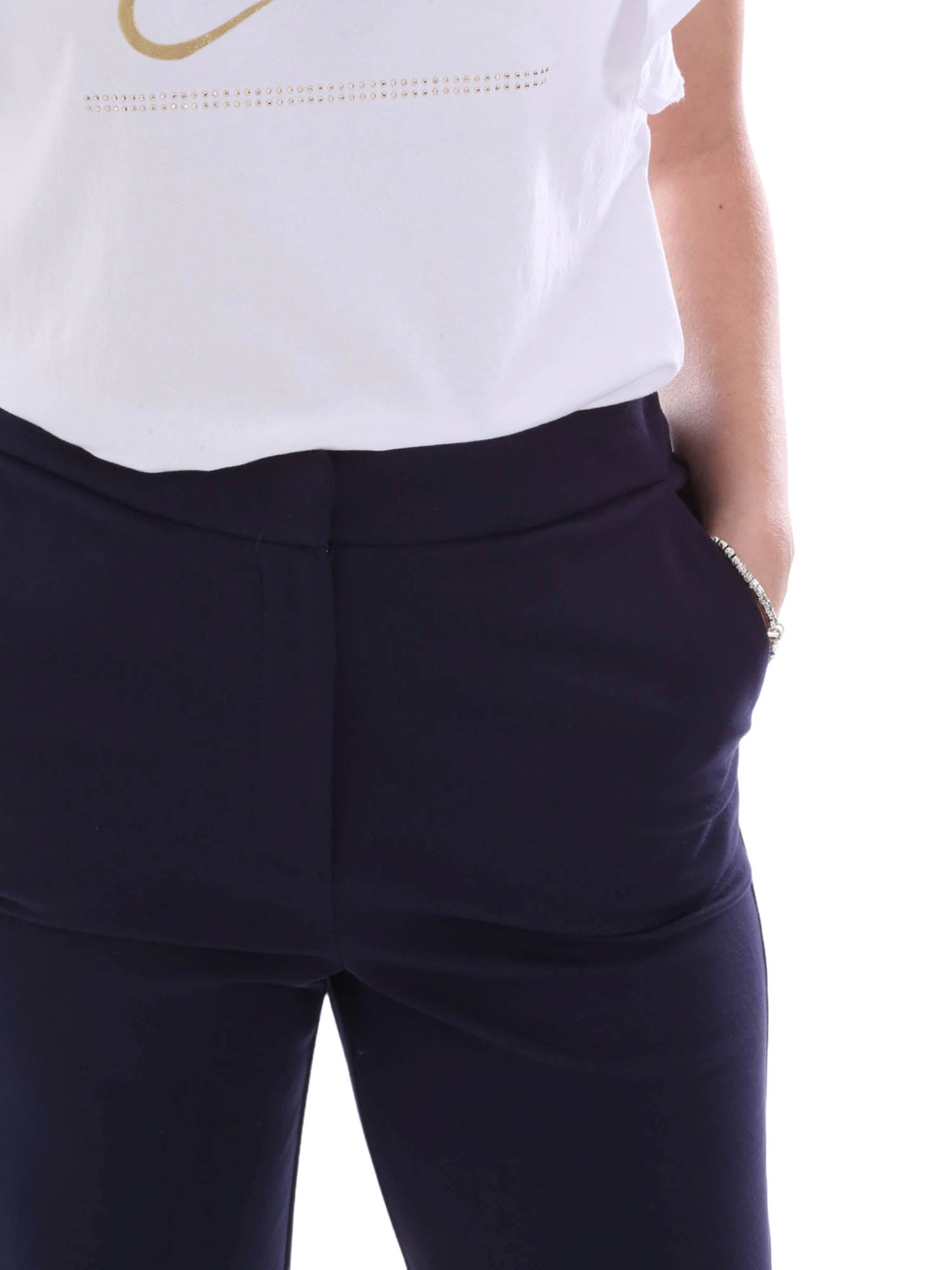 Pantaloni Blu Emme Marella