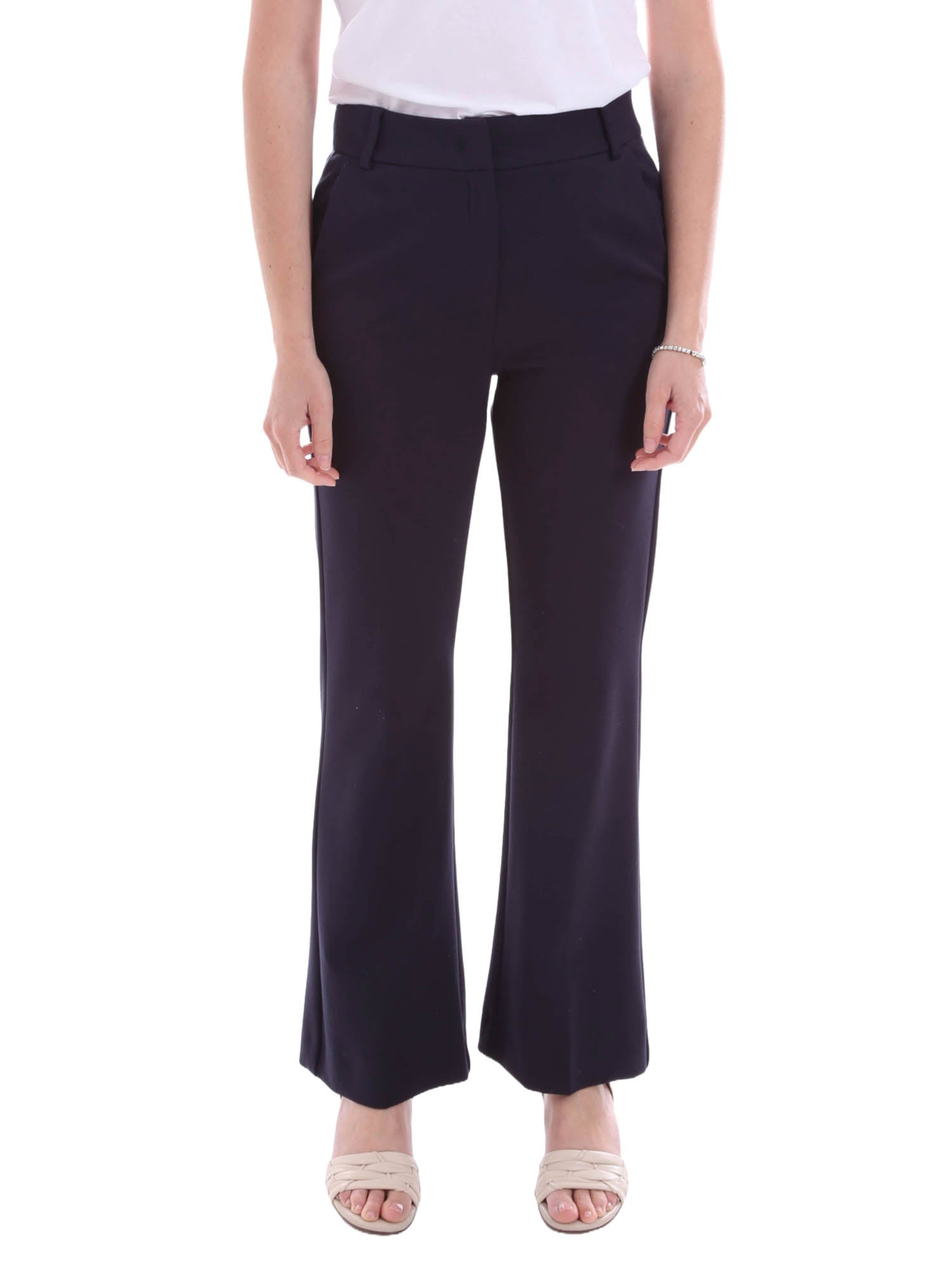Pantaloni Blu Scuro Emme Marella