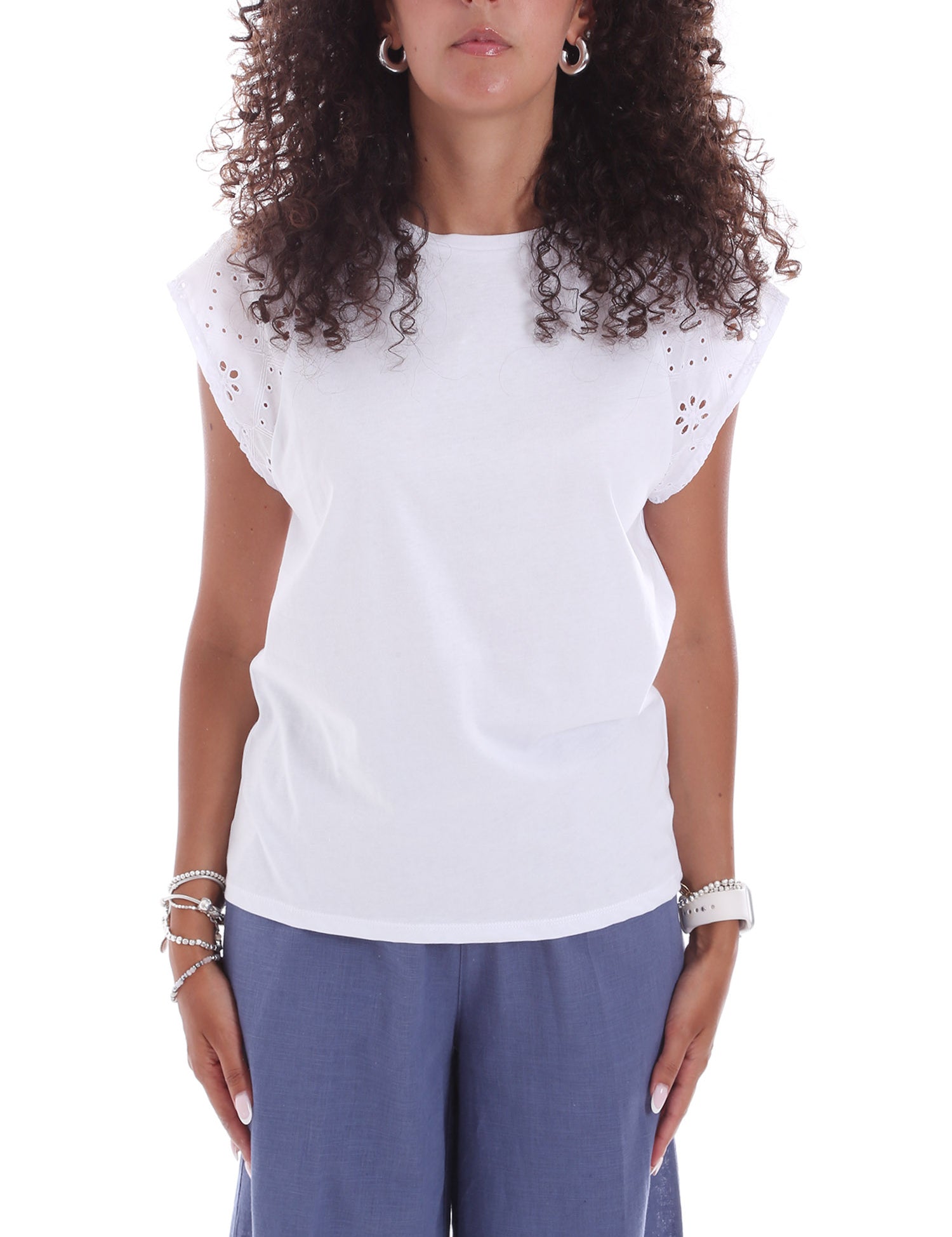 T-shirt Bianco Emme Marella