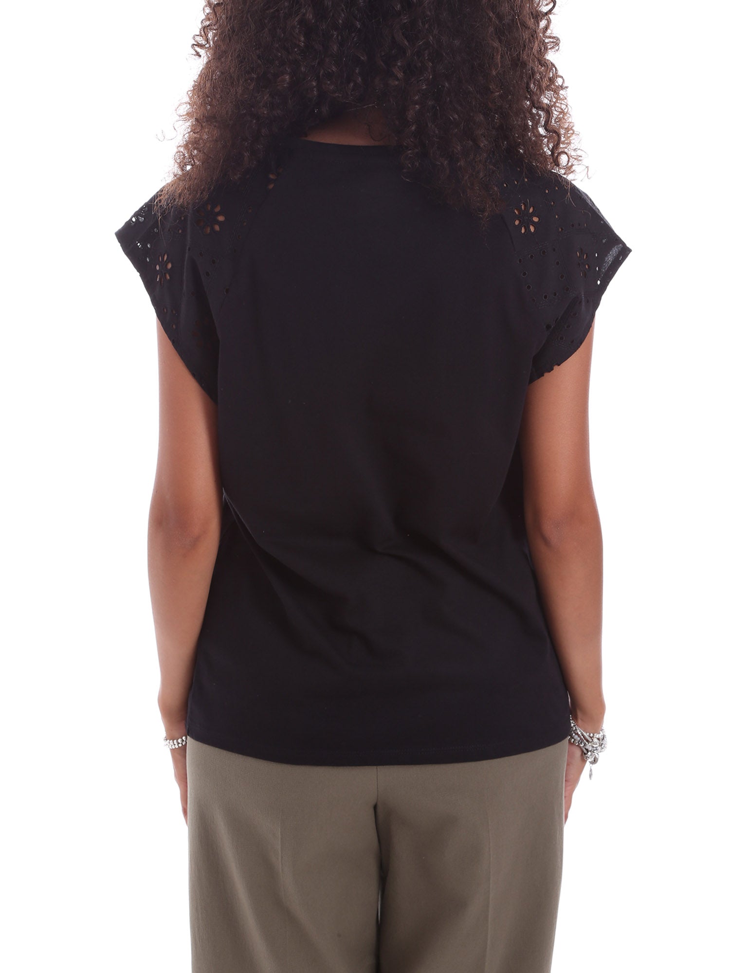 T-shirt Nero Emme Marella